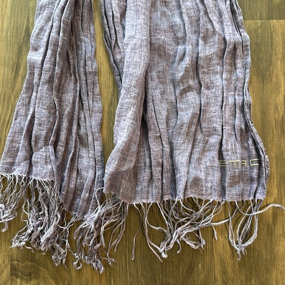 ETRO purple scarf - Picture 5 of 7
